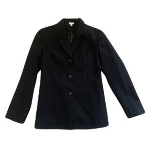 Suzy Shier Classic Black Blazer, Size 7